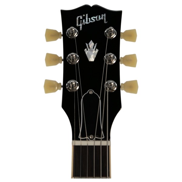 Gibson ES-335 Left Handed, Vintage Burst #221230085 - headstock