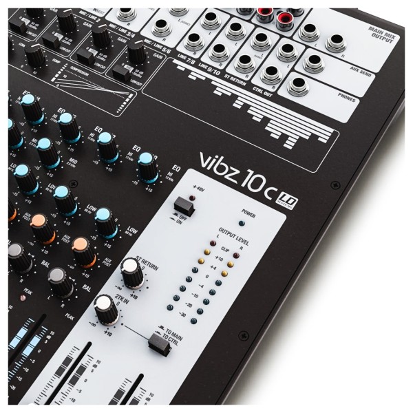 LD Systems VIBZ 10 C Analog Mixer with Compressor