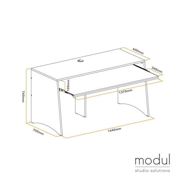 modul Modular Studio Corner Desk