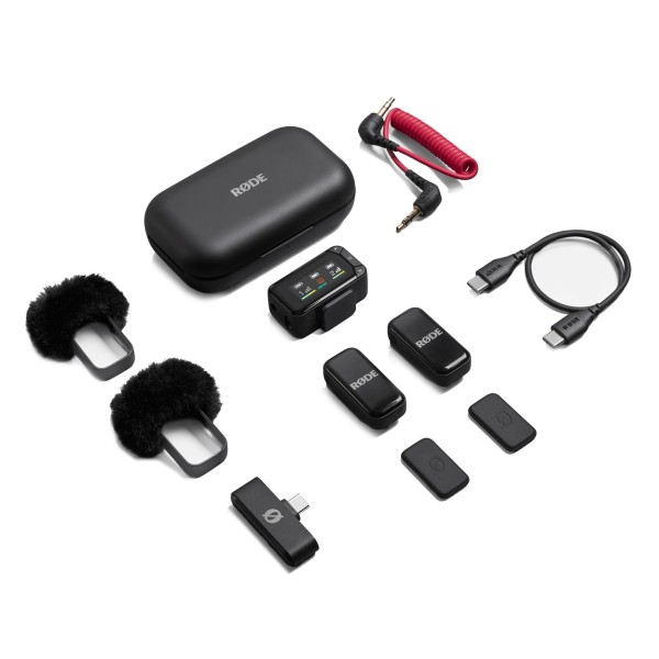 Rode Wireless Micro Camera Kit for Smartphones and DSLR Cameras - Full Contents