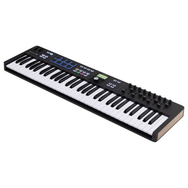 Keylab Essential 3 61, Black - Angled