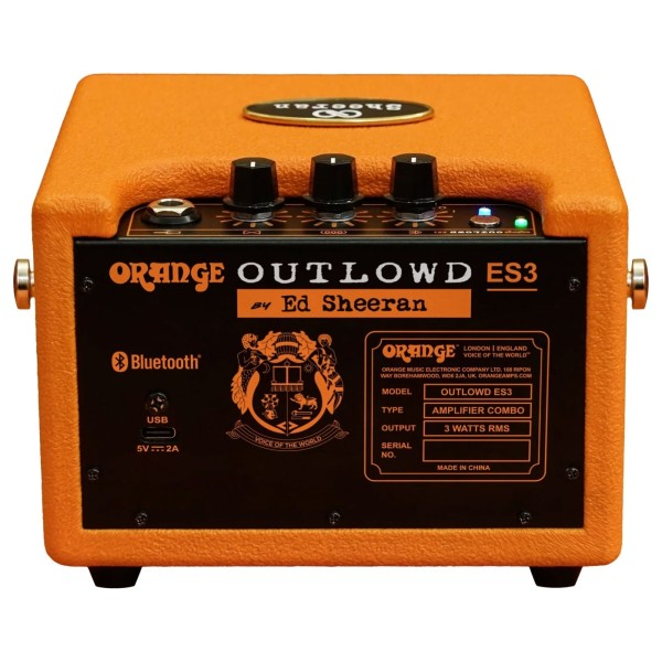 Orange Outlowd ES3 Ed Sheeran Acoustic Amp - back