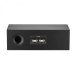 Bowers & Wilkins HTM6 S3 Centre Speaker, Black - Rear
