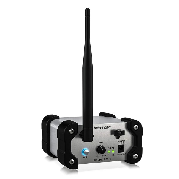 Behringer DW20R 2.4 GHz Wireless Stereo Receiver, Angled