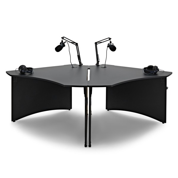 modul Podcast Desk, Black, 2 Pack
