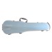 Spirit Polycarbonate Shaped Violin Case, 1/2-1/4, Light Blue