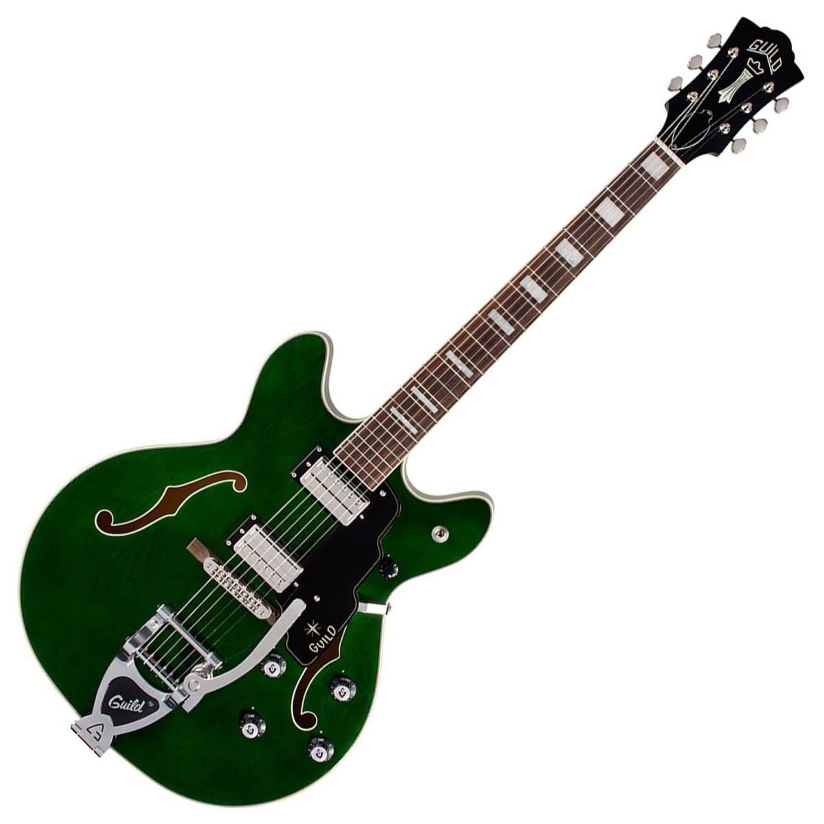 Guild Starfire Deluxe DC GVT Emerald Green