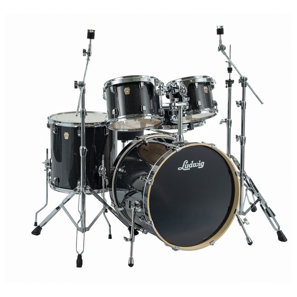 Ludwig Evolution 22" 5pc Drum Kit, Moon Dust