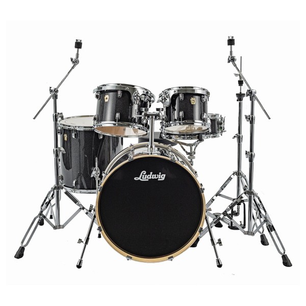 Ludwig Evolution 22" 5pc Drum Kit, Moon Dust
