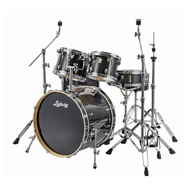 Ludwig Evolution 22" 5pc Drum Kit, Moon Dust