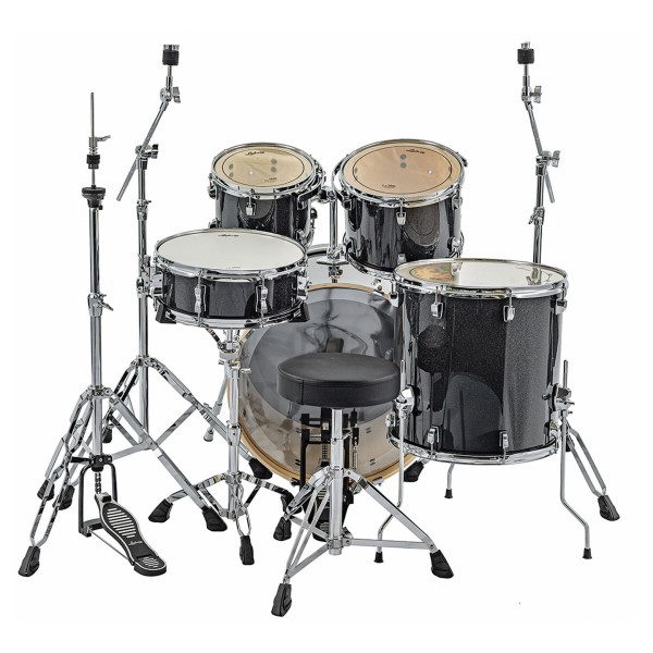 Ludwig Evolution 22" 5pc Drum Kit, Moon Dust