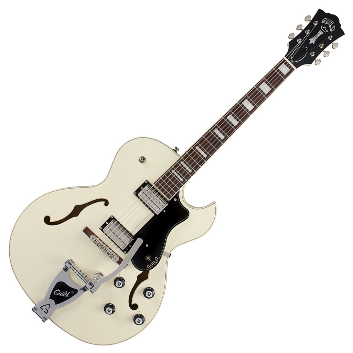 Guild Starfire Deluxe SC GVT Vintage White