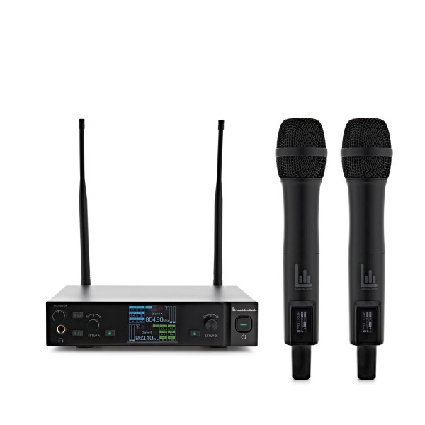 Lambden Audio LinkPRO Dual Wireless System with Handheld Mics