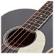 Hartwood Century Electro Acoustic Bass Guitar, Black