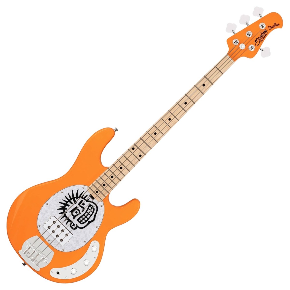 Sterling by Music Man Sterling StingRay Mike Herrera Signature Bass Orange Creamsicle