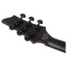 Schecter C-1 Hydro Dip Electric Guitar, Golden Eclipse - back of headstock