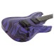 Schecter C-1 Hydro Dip Electric Guitar, Purple Obsidian - body