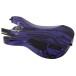 Schecter C-1 Hydro Dip Electric Guitar, Purple Obsidian - back of body