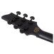 Schecter C-1 Hydro Dip Electric Guitar, Purple Obsidian - back of headstock