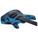 Schecter C-1 Hydro Dip Electric Guitar, Midnight Tide - body