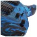 Schecter C-1 Hydro Dip Electric Guitar, Midnight Tide - controls