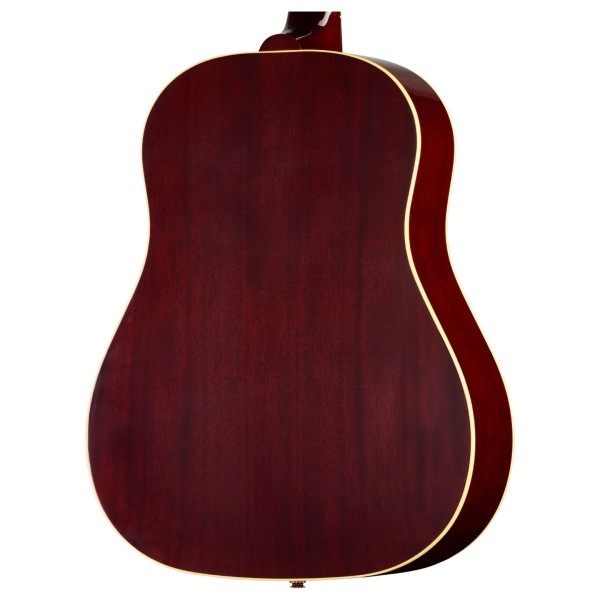 Gibson J-45 60s Original Fixed Bridge, Vintage Cherry Sunburst - back of body