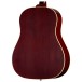 Gibson J-45 60s Original Fixed Bridge, Vintage Cherry Sunburst - back of body