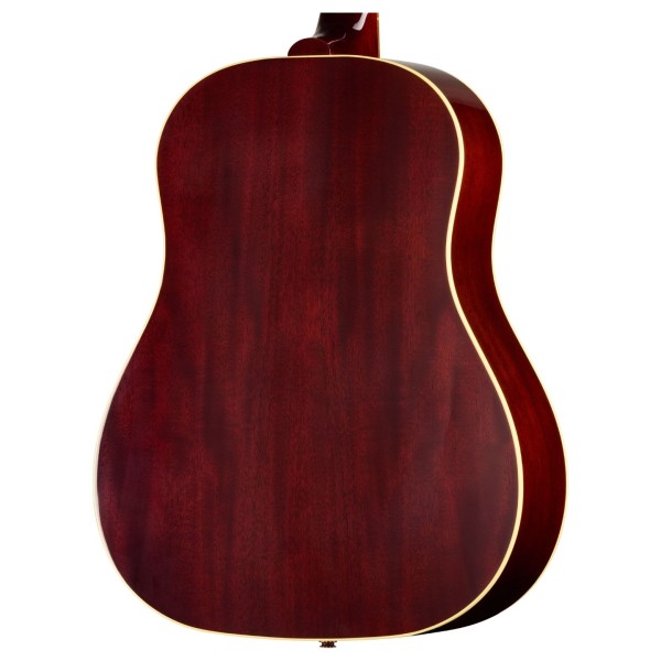 Gibson J-45 60s Original Fixed Bridge, Vintage Sunburst - back of body