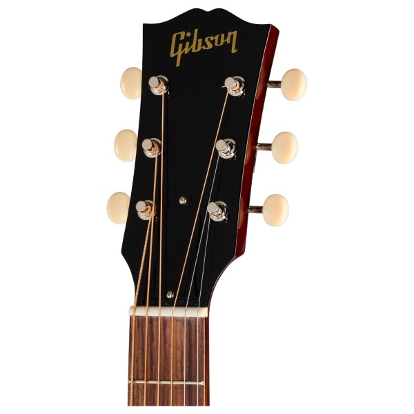 Gibson J-45 60s Original Fixed Bridge, Vintage Sunburst - headstock