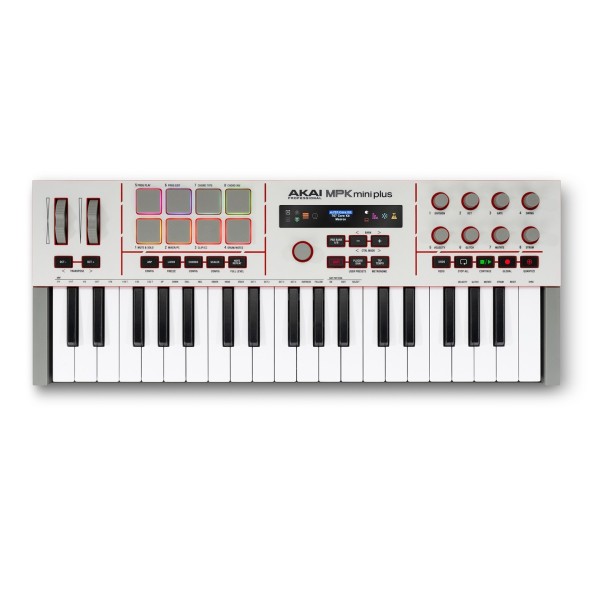 Akai MPK Mini Plus MK2 37-Key MIDI Keyboard - Top