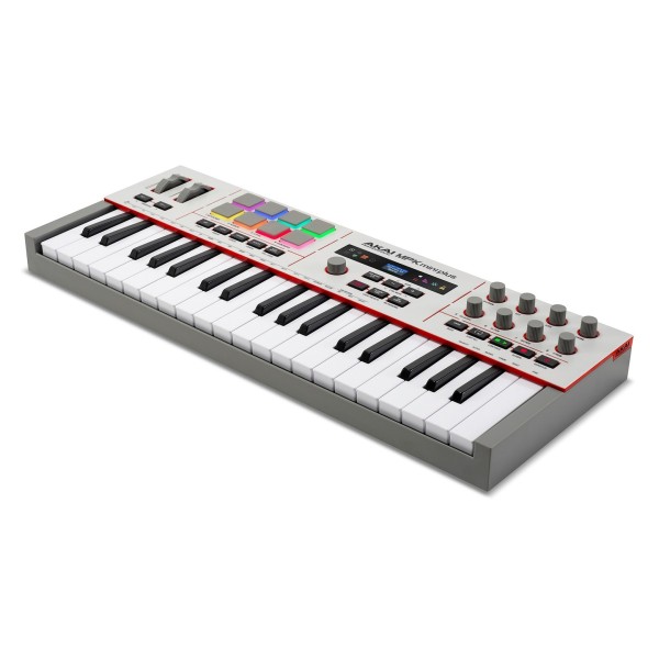 Akai MPK Mini Plus II 37-Key MIDI Keyboard - Angled