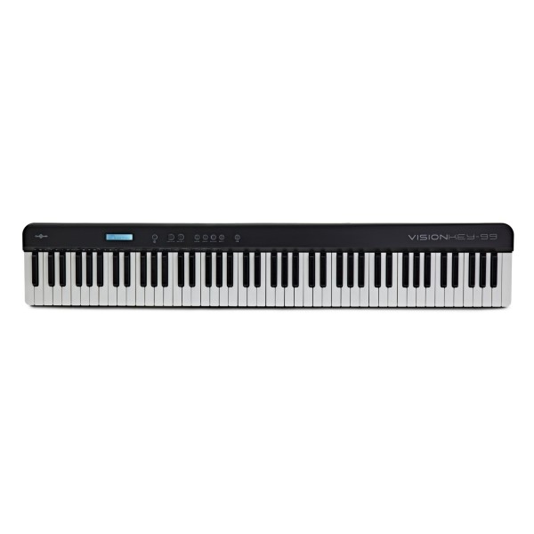VISIONKEY-99 Digital Piano with Bluetooth by Gear4music, Stand Pack