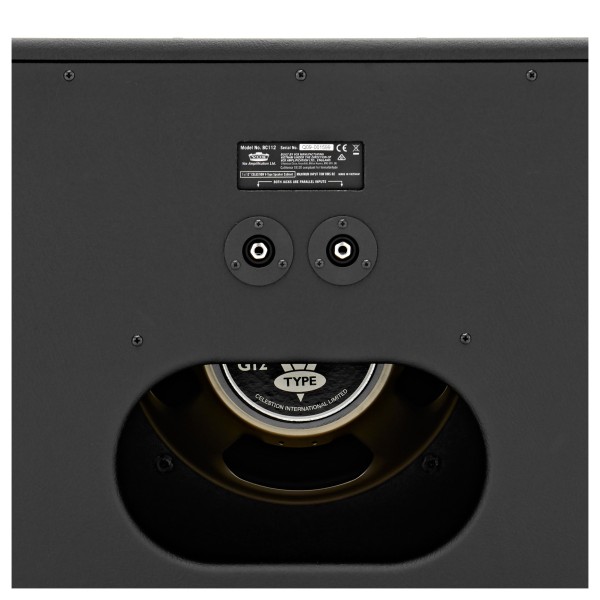 Vox BC112 Black Cab Series 1 x 12 Speaker Cab
