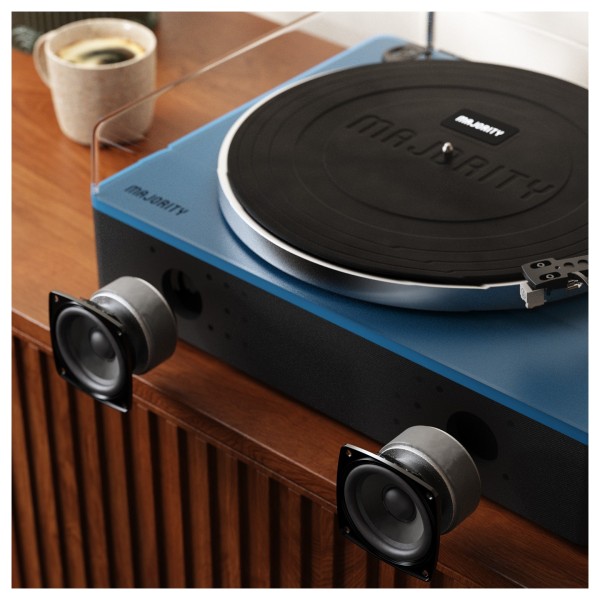 Folio Record Player, Blue - Lifestyle 2