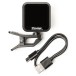 Dunlop Rechargeable Clip-On Tuner - tuner and cable