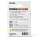 Dunlop Rechargeable Clip-On Tuner - back of box