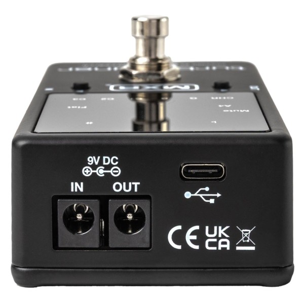 MXR M400 Turbo Tuner Pedal - connections