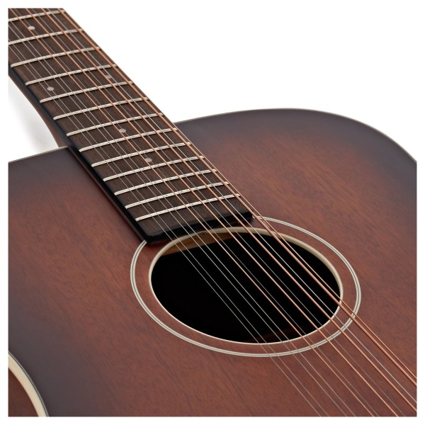 Hartwood Renaissance Left-Handed Dreadnought Acoustic 12-String Guitar, Mahogany