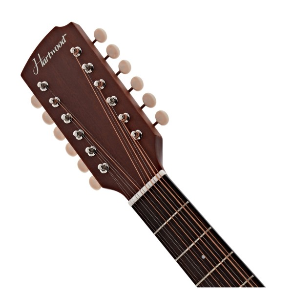 Hartwood Renaissance Left-Handed Dreadnought Acoustic 12-String Guitar, Mahogany