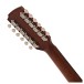 Hartwood Renaissance Left-Handed Dreadnought Acoustic 12-String Guitar, Mahogany