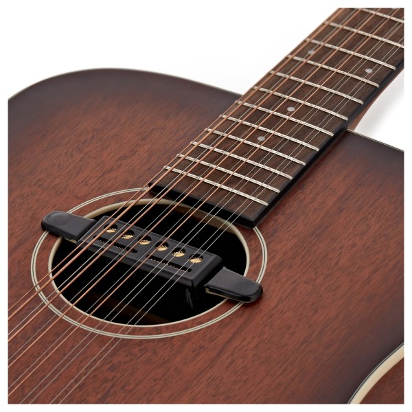 Hartwood Renaissance Dreadnought Electro Acoustic 12-String Guitar, Mahogany