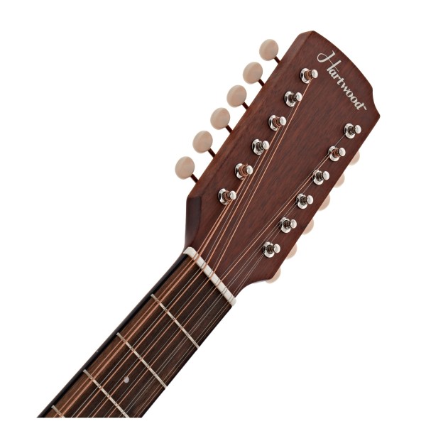 Hartwood Renaissance Dreadnought Electro Acoustic 12-String Guitar, Mahogany
