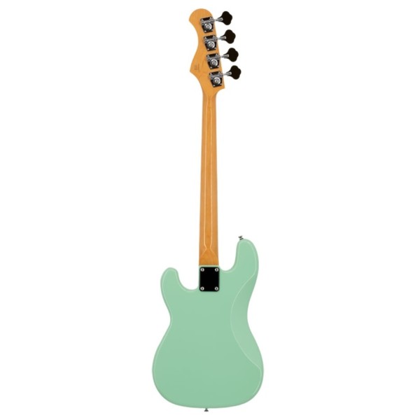 Prodipe PB Junior Electric Bass Guitar, Surf Green - back