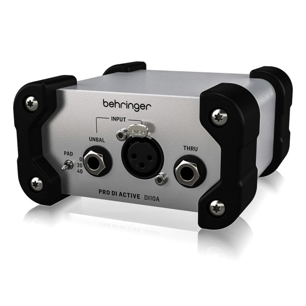 Behringer DI10A Active DI Box, Left Angle