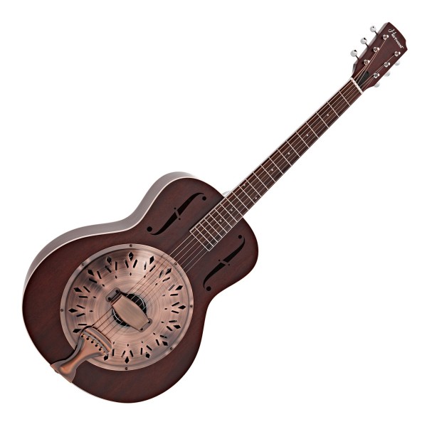 Hartwood Resonator Guitar, Vintage Wine Red