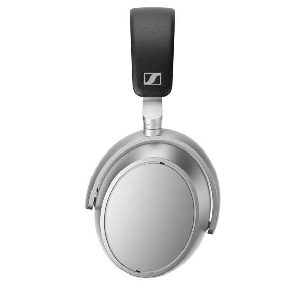 Sennheiser HDB 630 Closed-back Wireless Headphones, Lunar Silver  -side profile 