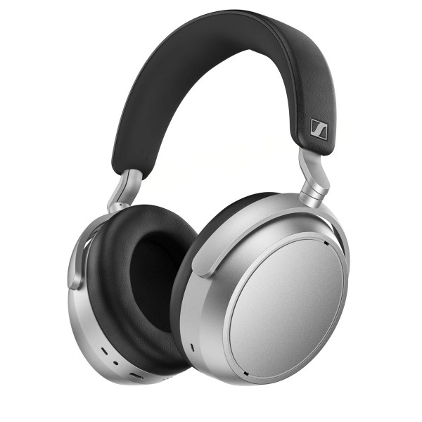 Sennheiser HDB 630 Closed-back Wireless Headphones, Lunar Silver angle 