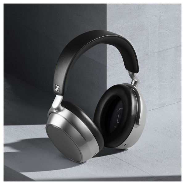 Sennheiser HDB 630 Closed-back Wireless Headphones, Lunar Silver - lfiestyle 