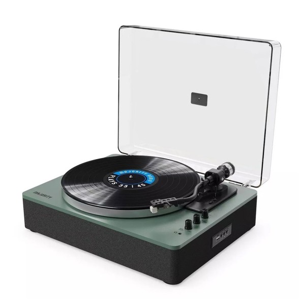 Majority Folio Bluetooth Turntable, Green