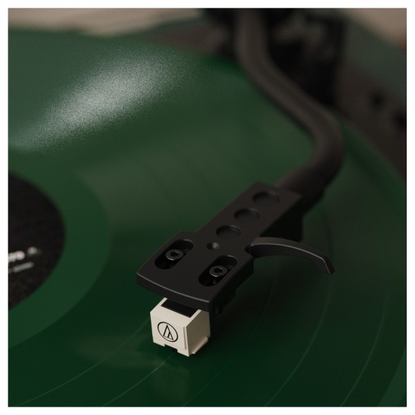 Majority Folio Bluetooth Turntable, Green - Audio-technica cartridge included